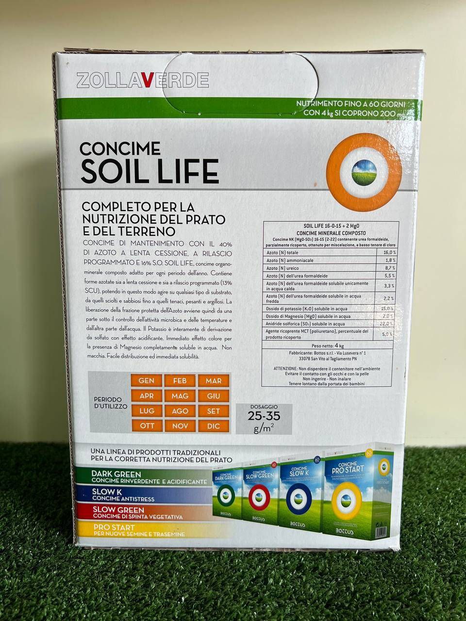 Concime a Lenta Cessione Bottos Soil Life