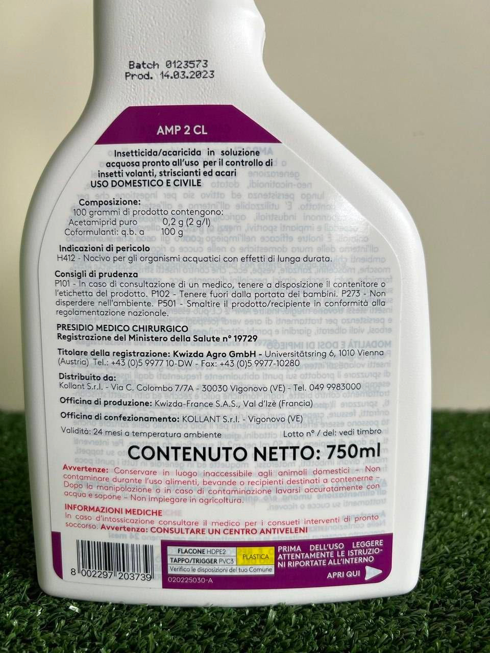 Acetamiprid | Insetticida pronto uso